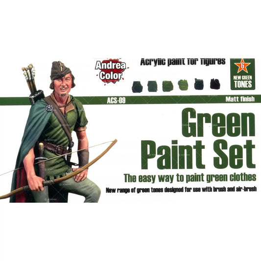 Green Paint Set