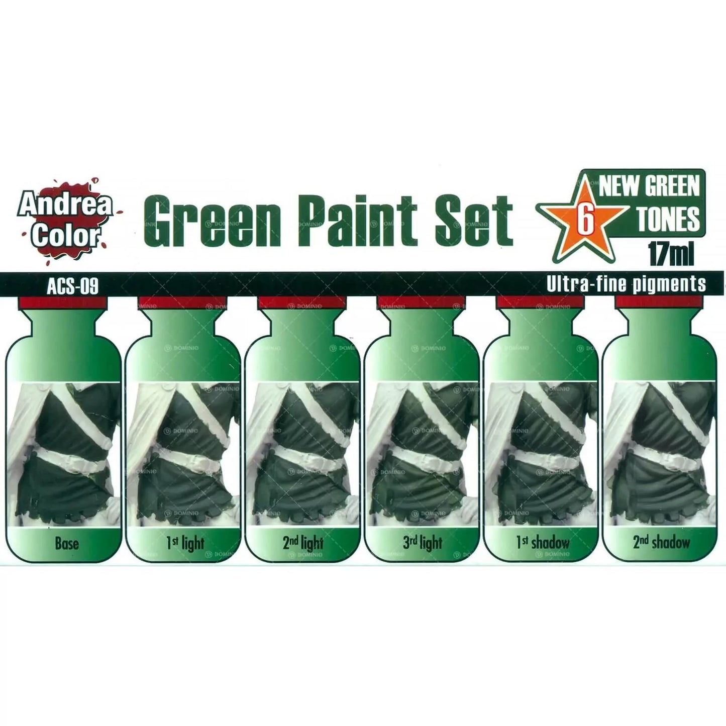 Green Paint Set