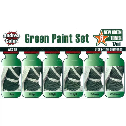 Green Paint Set