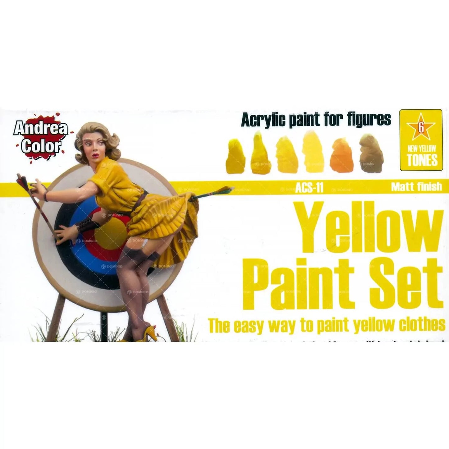 Yellow Paint Set