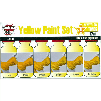 Yellow Paint Set