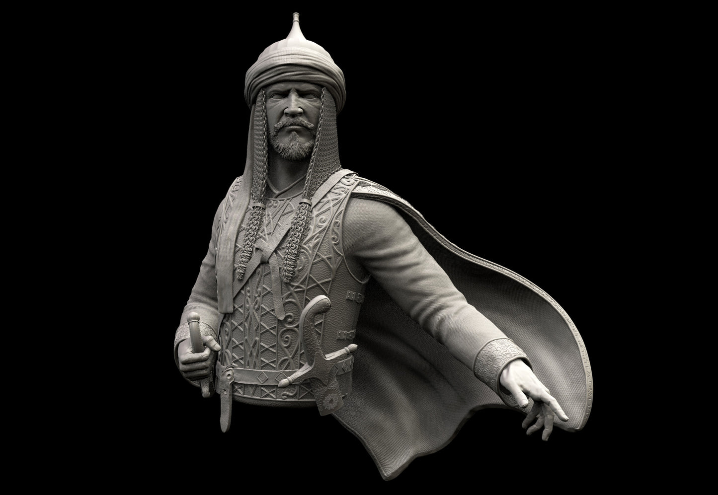 Al-Mustazhir, Abbasid Caliph - Bagdad 1117 A.D.