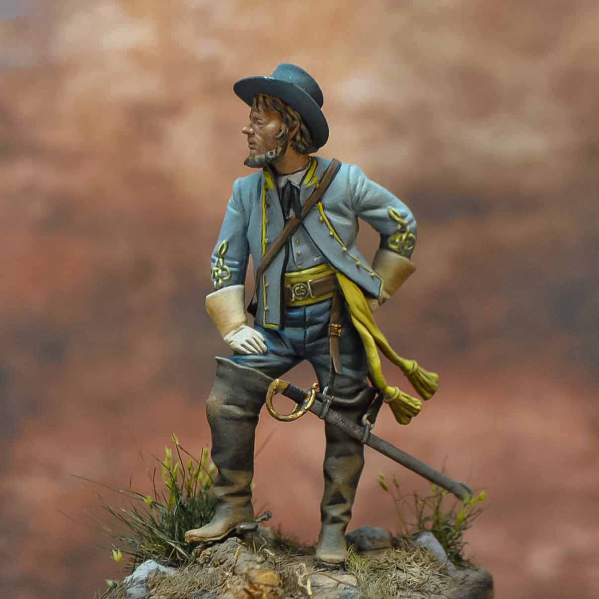 CSA Cavalry General - American Civil War 1863