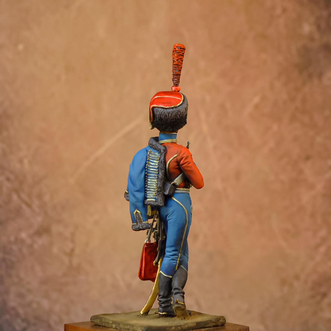 Guerres Napoléoniennes, 1803 – 1815 Hussard du 9ème régiment, Compagnie d’élite