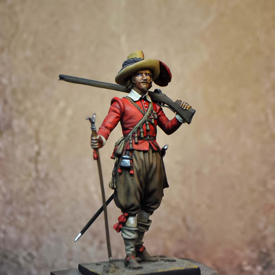 La Guerre de Trente Ans, 1618 - 1648 - Mousquetaire Espagnol