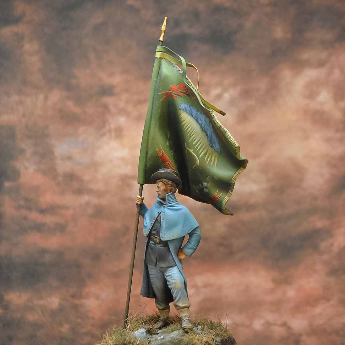 Standard Bearer 69th Regiment Irish Brigade. Fredericksburg 1864