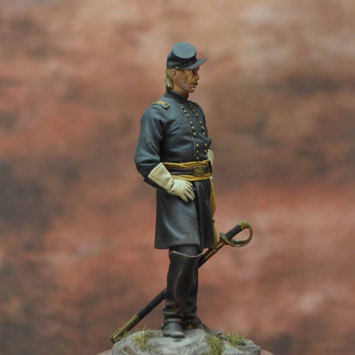 Union Cavalry Officer of the American Civil War, 1863