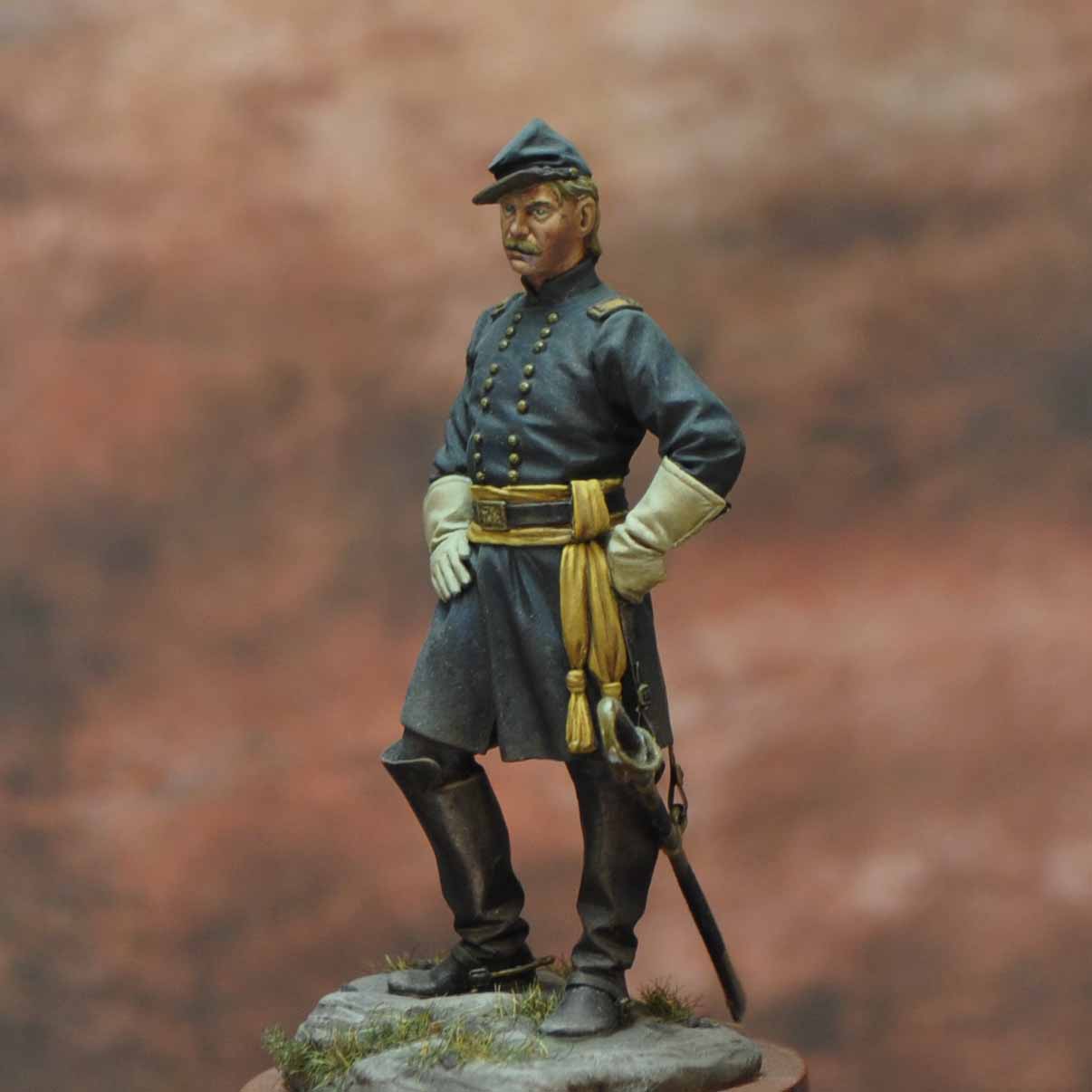 Union Cavalry Officer of the American Civil War, 1863