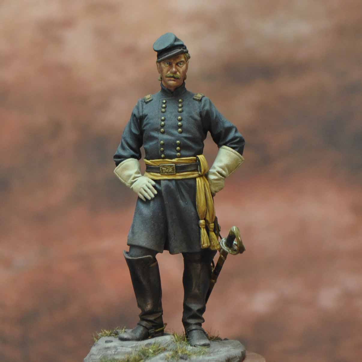 Union Cavalry Officer of the American Civil War, 1863