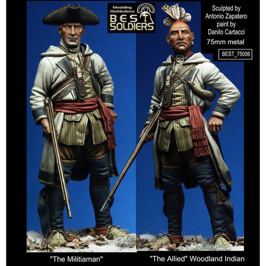 The Militiaman / The Allied, Woodland Indian
