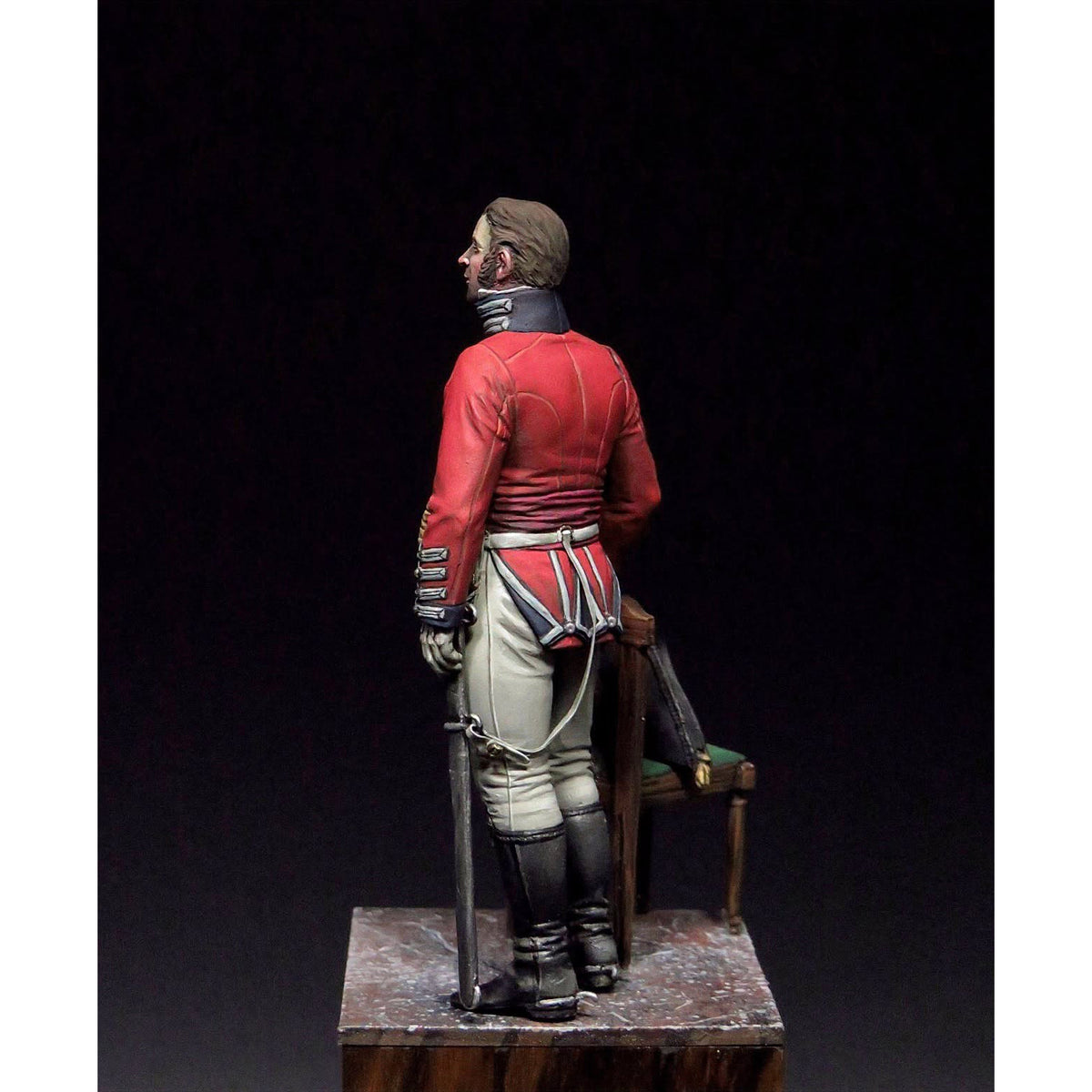 England, Officer 4th Dragoons Guard 1806