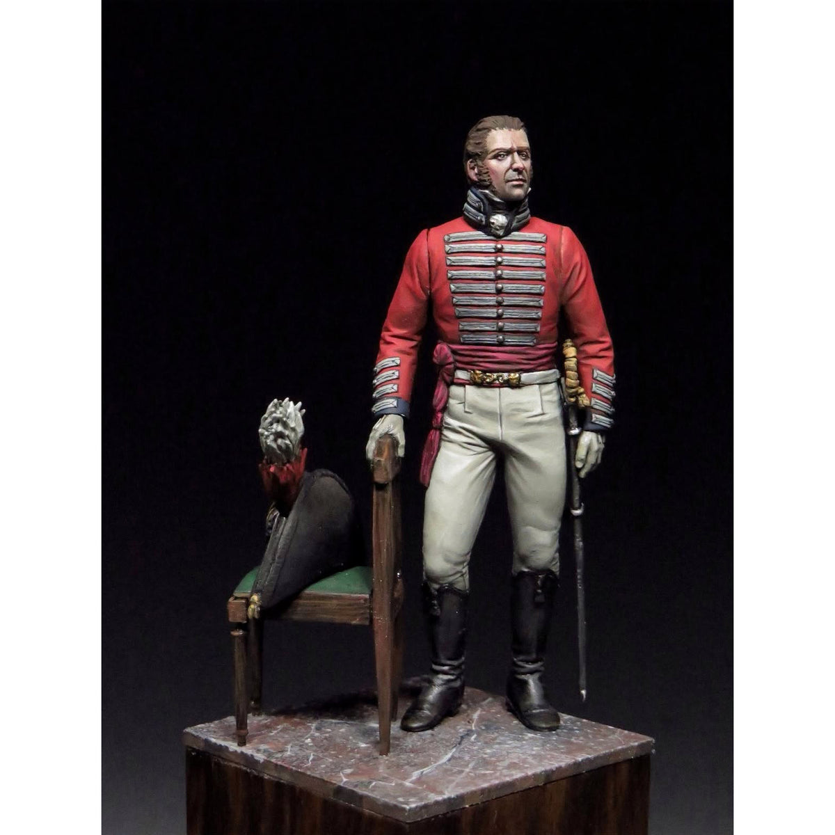 England, Officer 4th Dragoons Guard 1806
