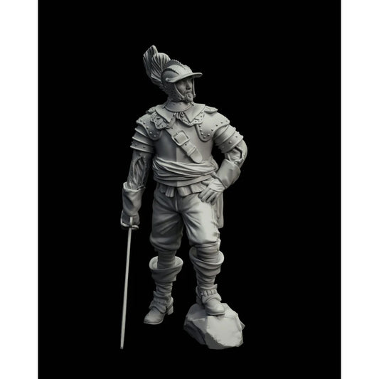 The Captain, Tercio De Villalba - 54mm
