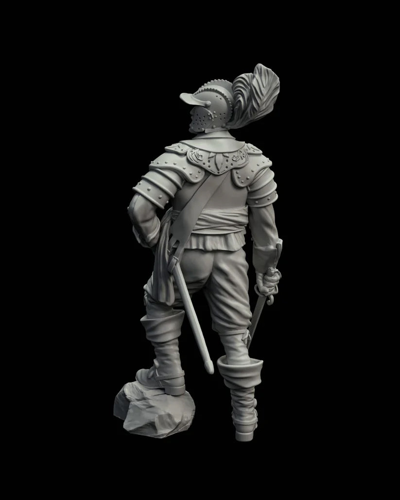 The Captain, Tercio De Villalba - 75mm
