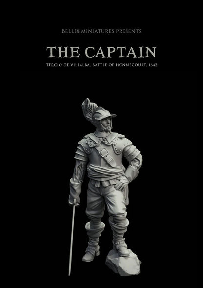 The Captain, Tercio De Villalba - 75mm