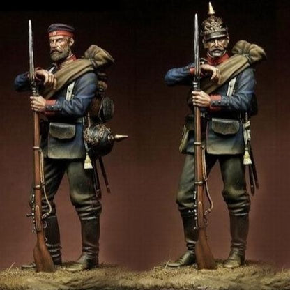 Prussian Infantryman 1870 (2 heads alternative)