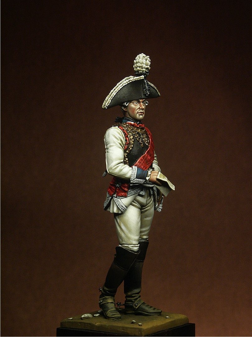 Prussian Officer, 18th Century 