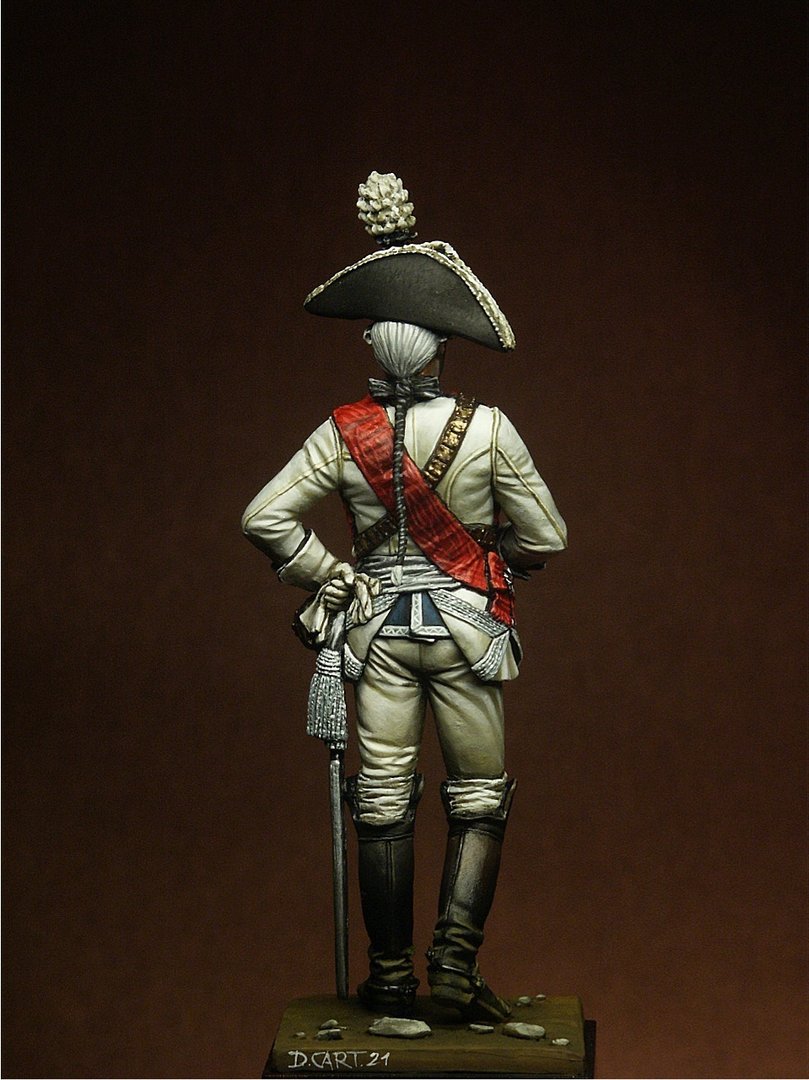 Prussian Officer, 18th Century 