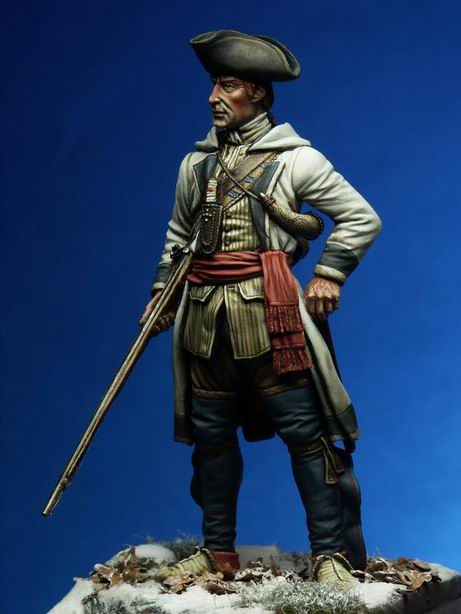 The Militiaman / The Allied, Woodland Indian