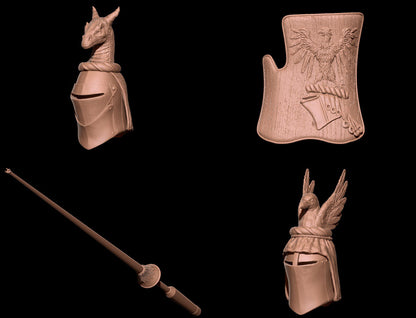 Tournament Accessories, 14th-15th Century - 54mm / 60mm