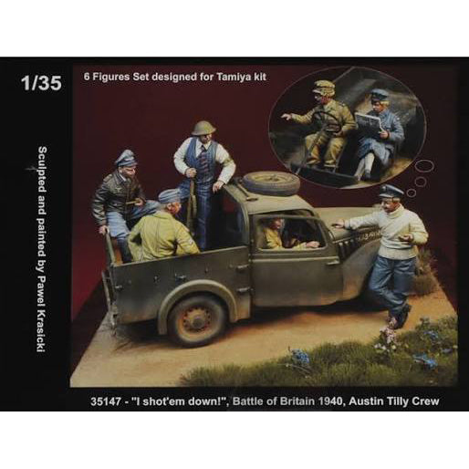 "I shot'em down" Battle of Britain 1940 (solo figures)