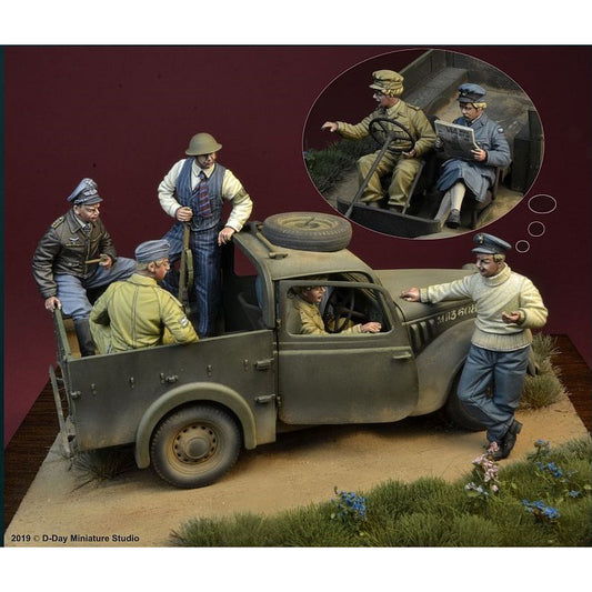 "I shot'em down" Battle of Britain 1940 (solo figures)