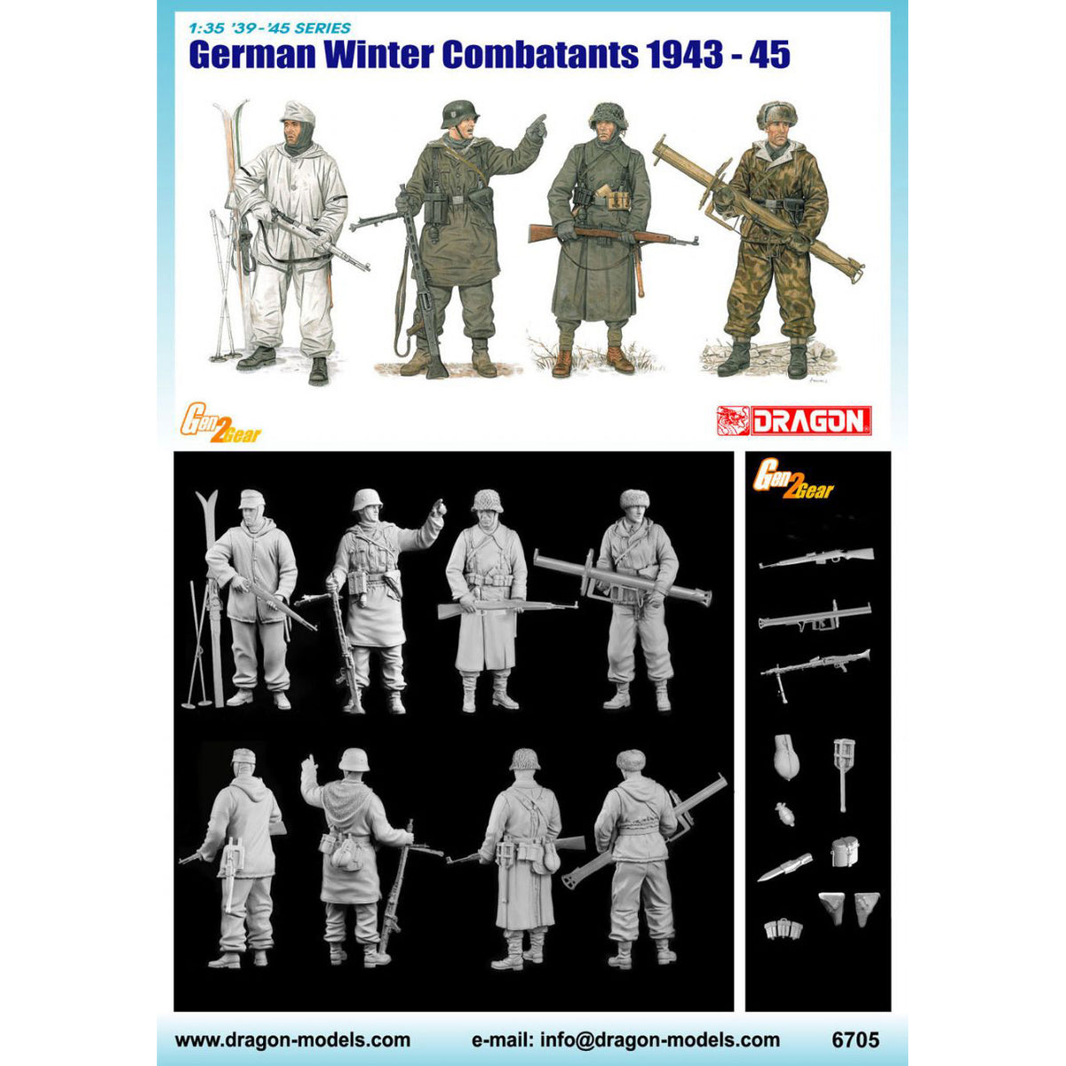 German Winter Combatants 1943-45
