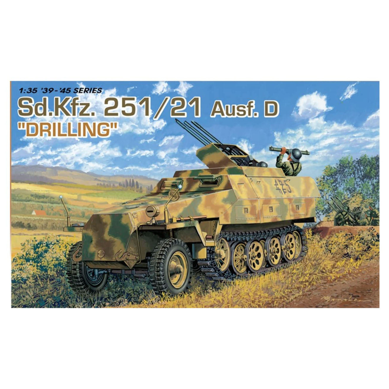 Sd. Kfz 251/21 Ausf. D "Drilling"