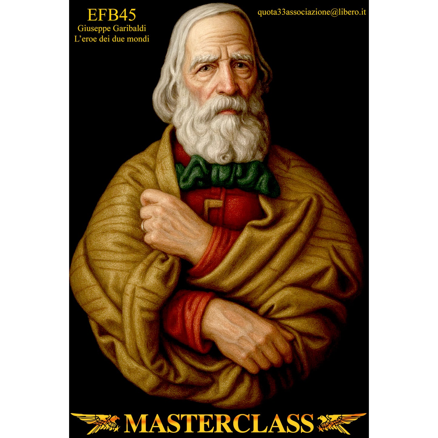 Giuseppe Garibaldi – Hero of Two Worlds (Bust)