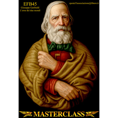 Giuseppe Garibaldi – Hero of Two Worlds (Bust)