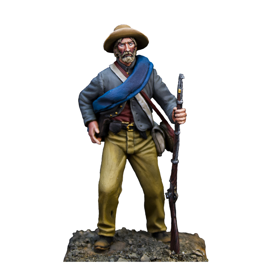 America - Confederate States, 1863 Infantryman, Texas Brigade