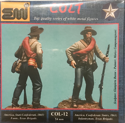 America - Confederate States, 1863 Infantryman, Texas Brigade