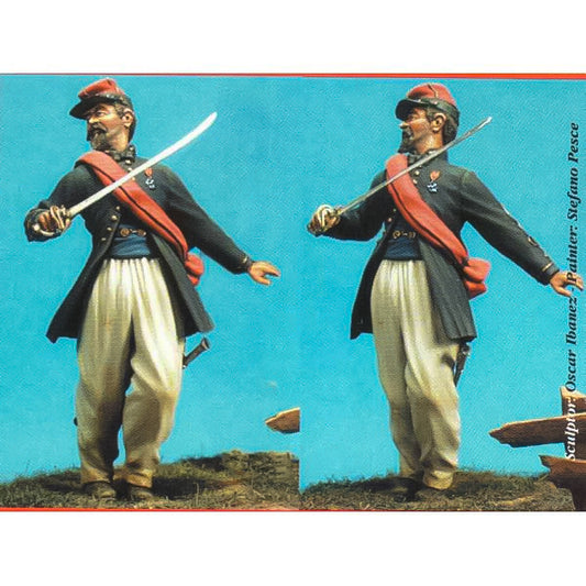 Francia 1859: Legione Straniera in Italia, Solferino, Ufficiale