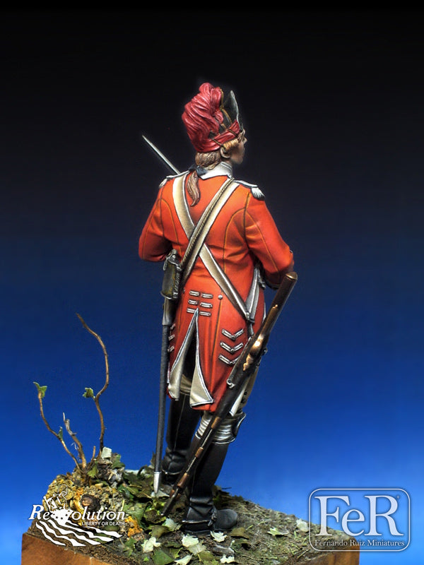 17th British Light Dragoon Trooper, Long Island 1775 