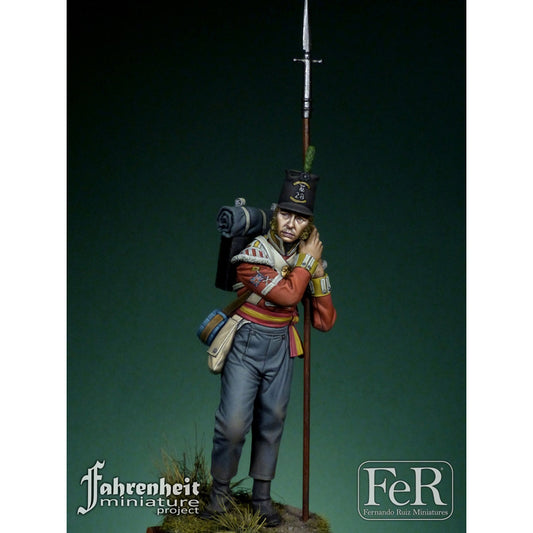 28th Regiment of Foot, Sergeant - Quatre Brass 1815