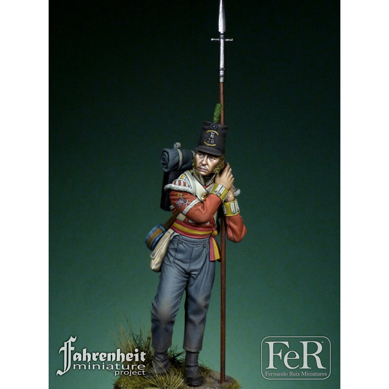 28th Regiment of Foot, Sergeant - Quatre Brass 1815