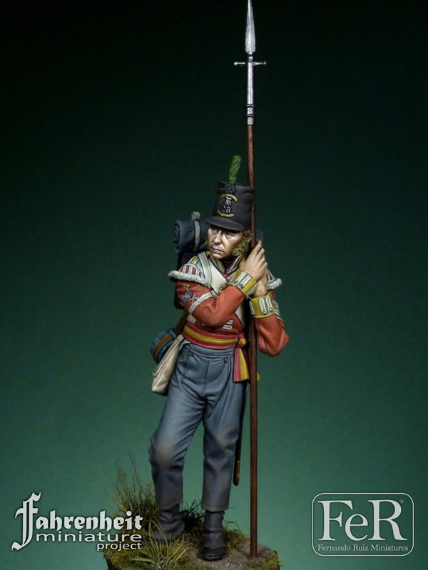 28th Regiment of Foot, Sergeant - Quatre Brass 1815