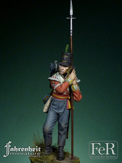 28th Regiment of Foot, Sergeant - Quatre Brass 1815