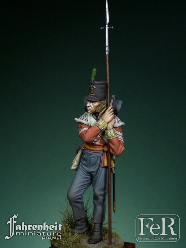 28th Regiment of Foot, Sergeant - Quatre Brass 1815