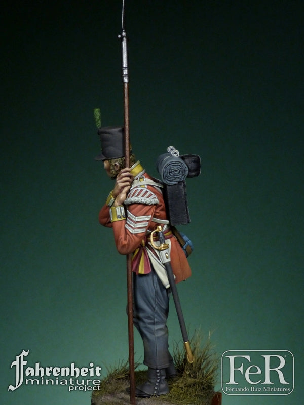 28th Regiment of Foot, Sergeant - Quatre Brass 1815