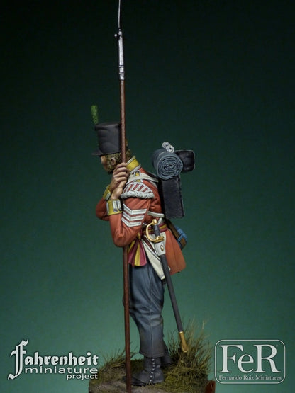 28th Regiment of Foot, Sergeant - Quatre Brass 1815