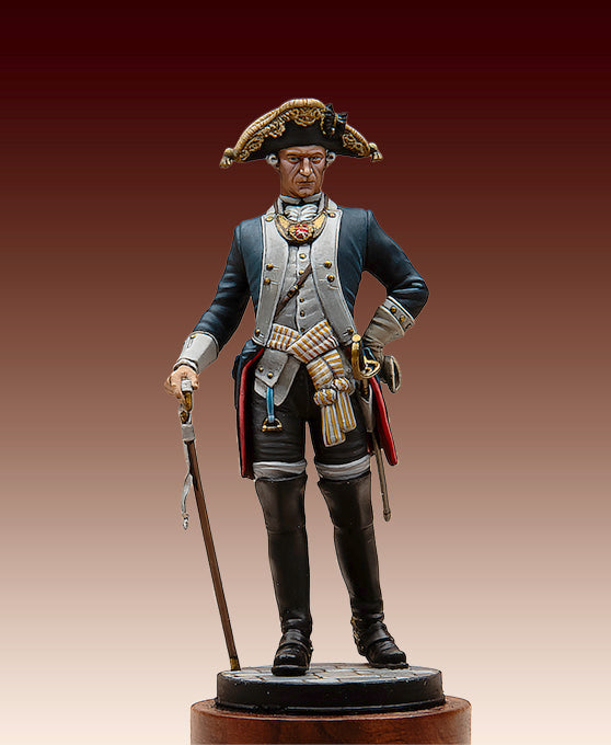 Field Officer, Infantry Regiment von Rhetz 1777 - 75mm.