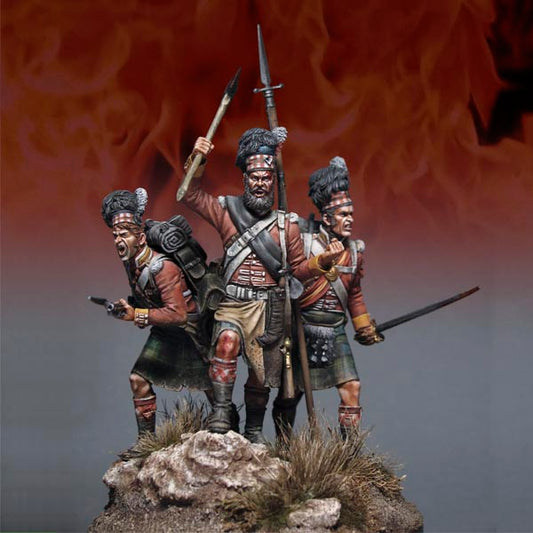 Scottish Fury at Waterloo, 1815