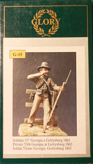 Private 53rd Georgia, Gettysburg 1863 