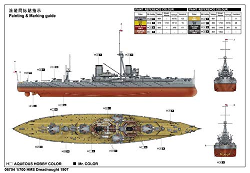 HMS Dreadnought 1907 