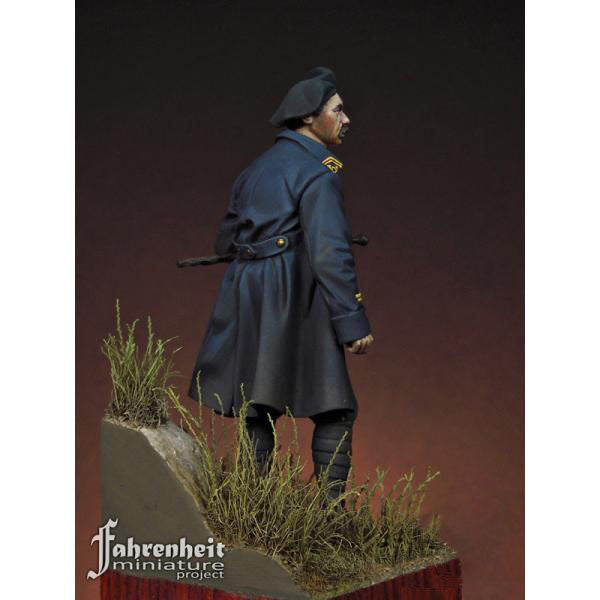 Liutenent, French Chasseurs Alpins - Diables Bleus 1918