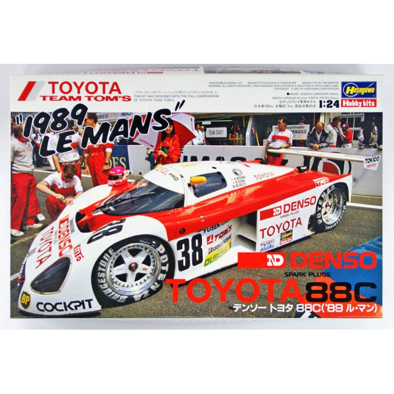 ND Denso - Spark Fluss - Toyota 88C, 1989 Le Mans