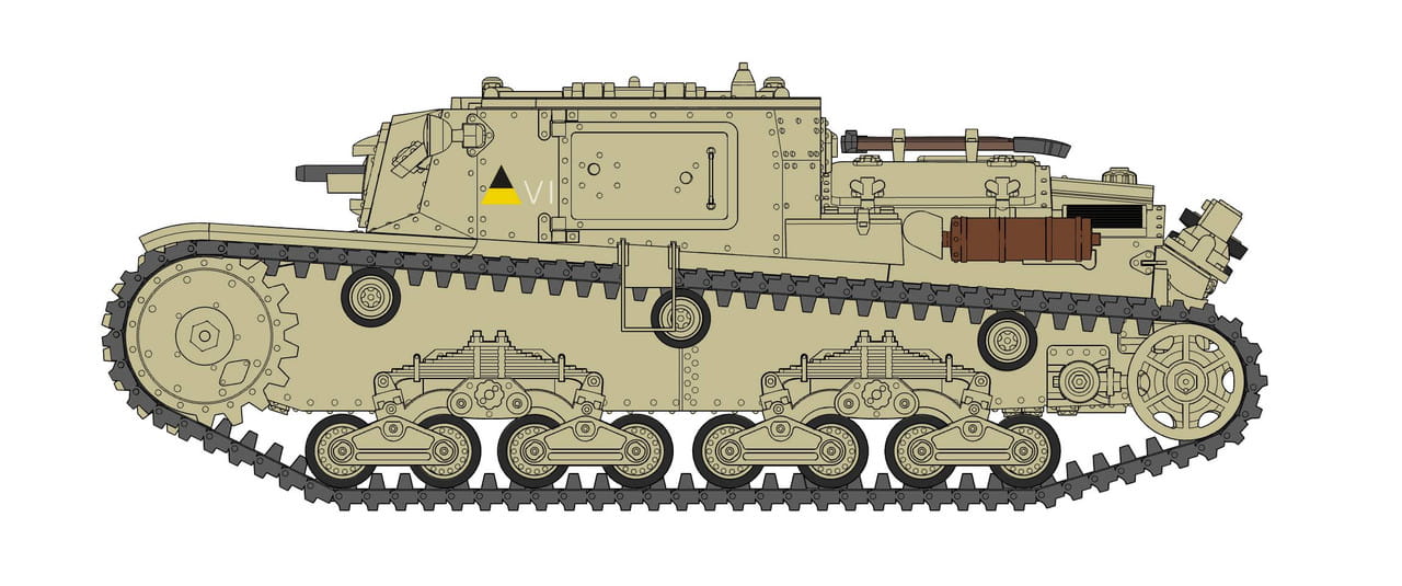 Carro Comando M13/40 with 8mm Machine Guns