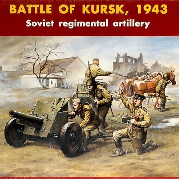 Battle of Kursk, 1943 - Soviet Regimental Artillery 