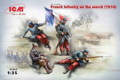 French Infantry on the march (1914)